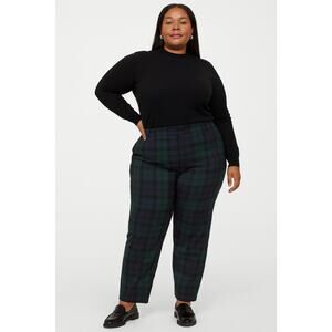 J. Crew Women’s Plus Size 18 Jamie Plaid Tartan Elastic Waist Pull On Pants